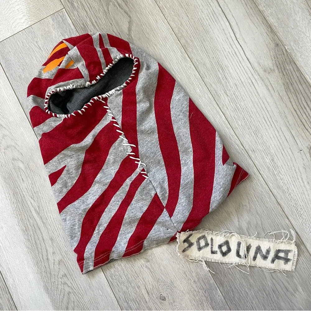 Solo Una Ski Mask NWT embroidered animal print mens one size NWT streetwear hype